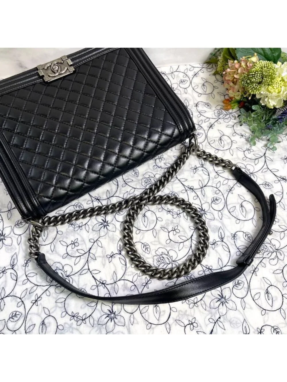 Chanel Boy Quilted 30